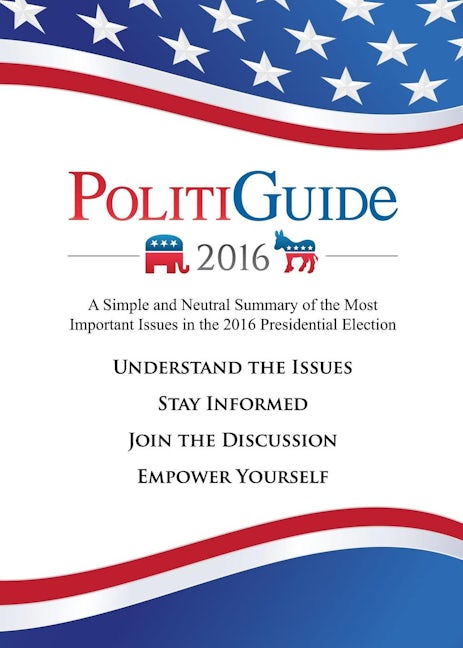 Book cover image for PolitiGuide 2016 ISBN: 9781630477066